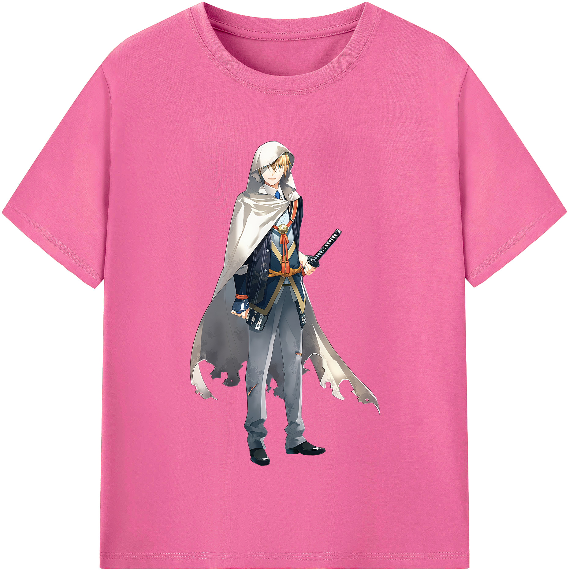 （画像用） 刀剣乱舞 Touken Ranbu レディースカジュアルプリントTシャツ（綿100％）